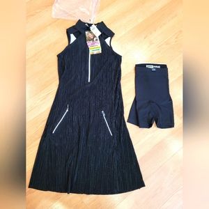 NWT JAMIE SADOCK Golf dress with short - size xs